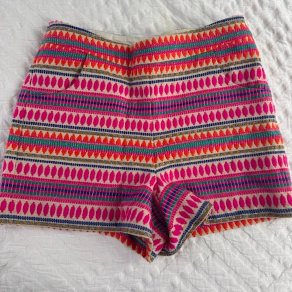 Embroidered shorts
